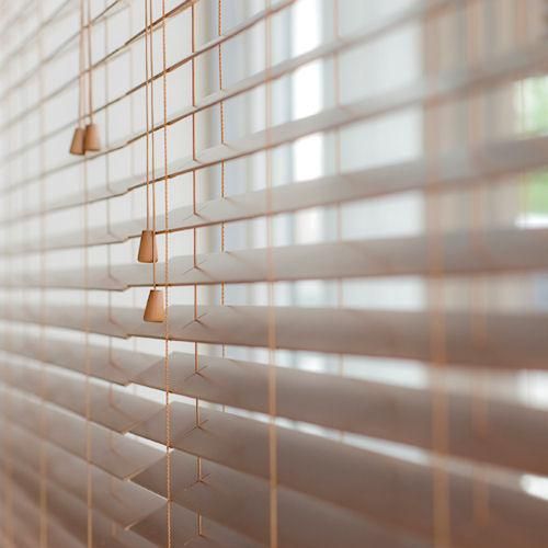 ウッドブラインド【スラット幅35mm幅190cm】 - デザイナーズ家具専門