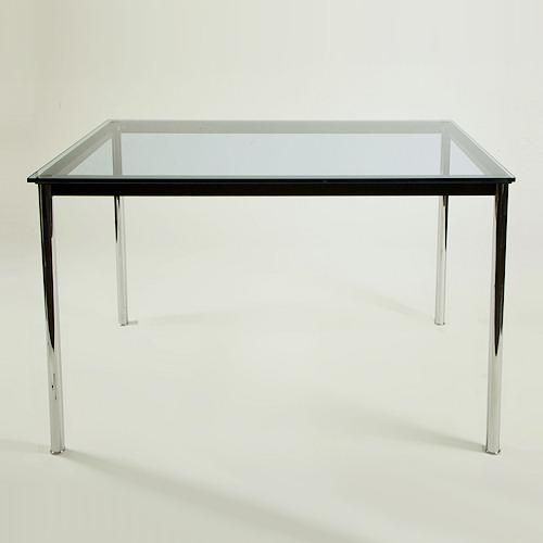 ル・コルビジェ/LC10ダイニングテーブル【W120×D80】スティールライン