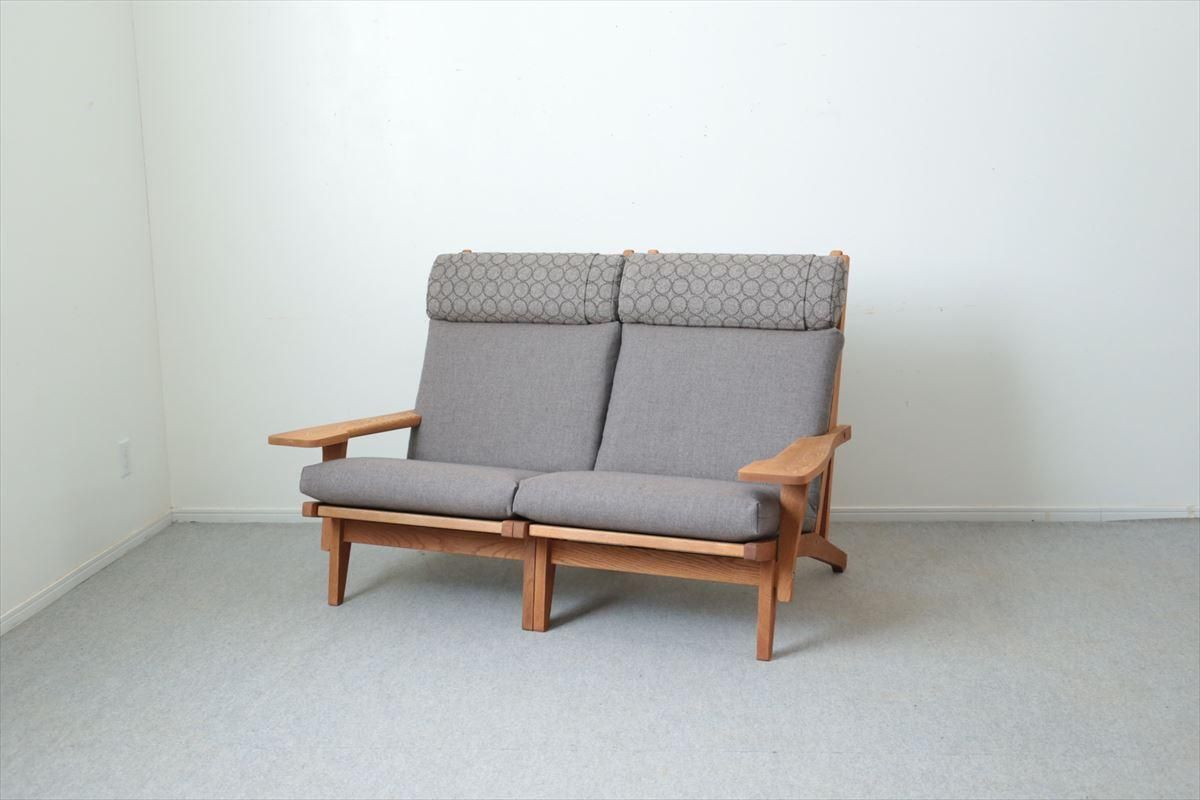 Hans J.Wegnerハンス・J・ウェグナー/2シーターソファ「GE375」(オーク