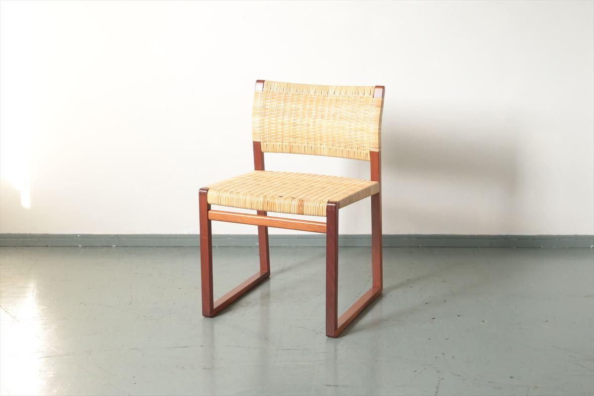 Borge Mogensenボーエ・モーエンセン/チェア「BM61」(マホガニー・籐