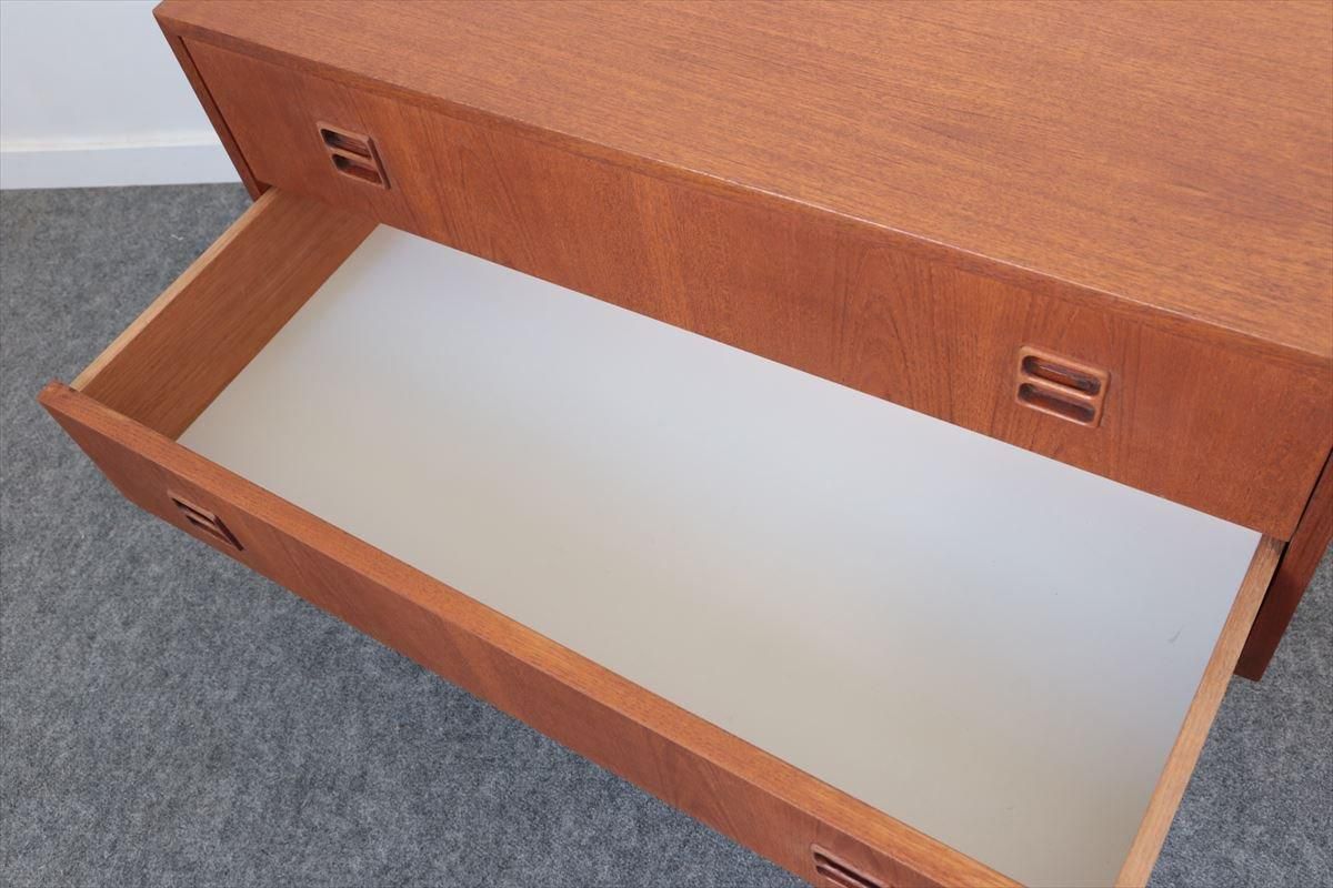 2段チェスト(チーク)/デンマーク家具/K243-132 - 北欧アンティークと