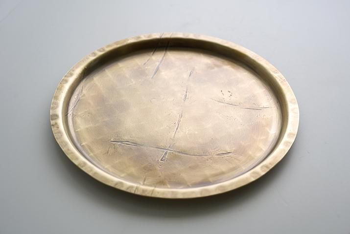 永島義教｜真鍮プレートL｜作家のうつわ通販｜和食器セレクトショップ