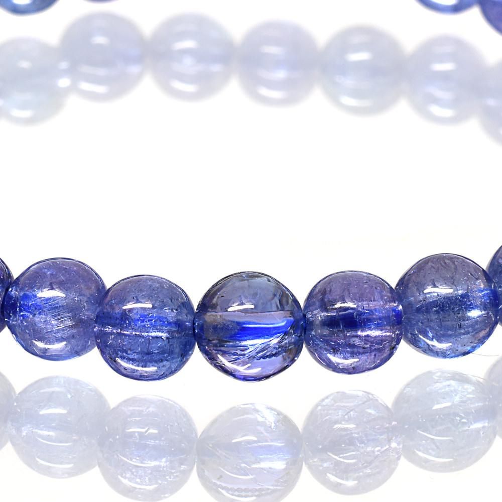 高品質] タンザナイト ブレスレット 7mm #MF517 - プレミアム天然石