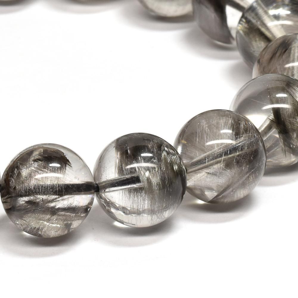 プラチナルチルクォーツ ブレスレット 11.5-12mm #PF179 - プレミアム