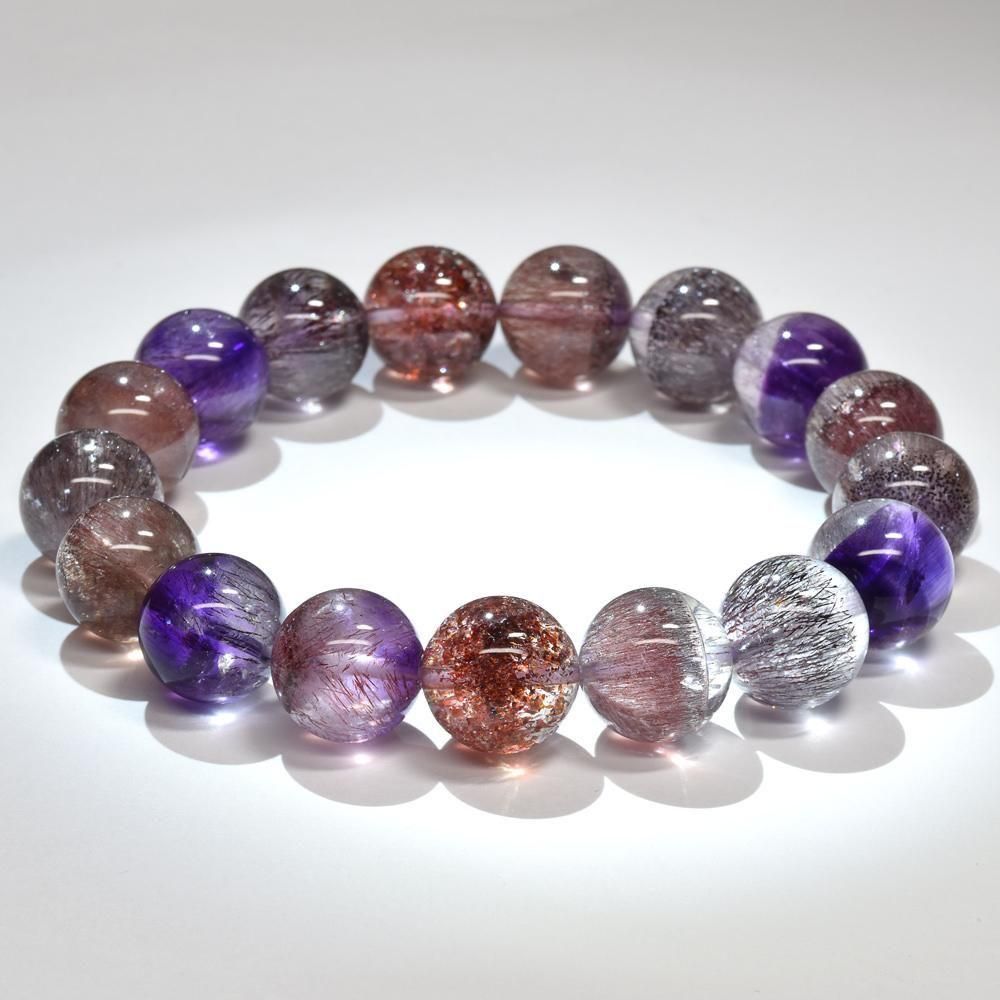 高品質] スーパーセブン ブレスレット 11.5mm #RE514 - プレミアム