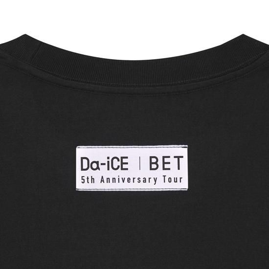 Flash Back Tシャツ(オーバーサイズ)【Da-iCE 5th Anniversary Tour