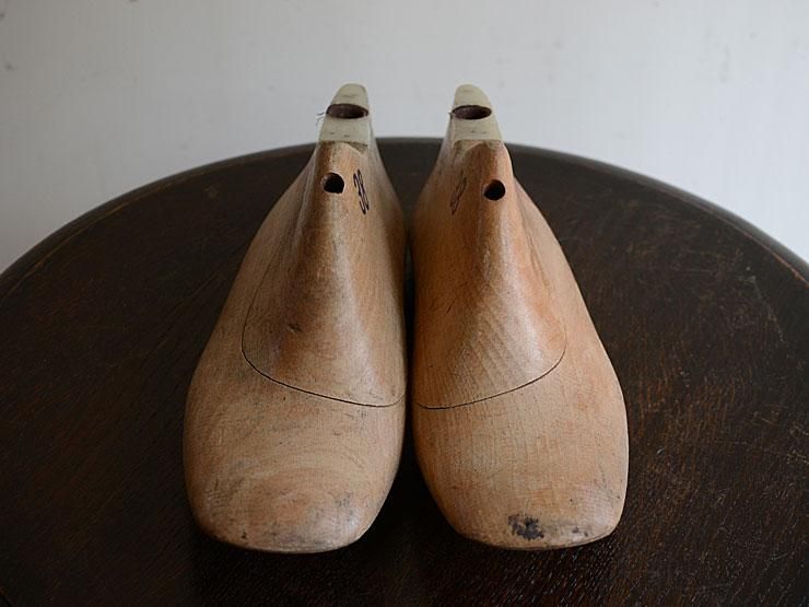 ヴィンテージ シューズモールド（靴の木型）set｜アンティーク雑貨