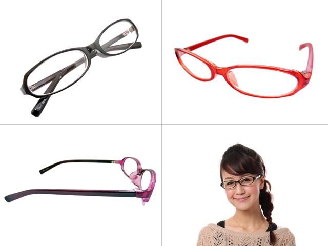 オーバルⅠ型スタンダード(4色) - 伊達メガネ｜すべて「ダテメガネ