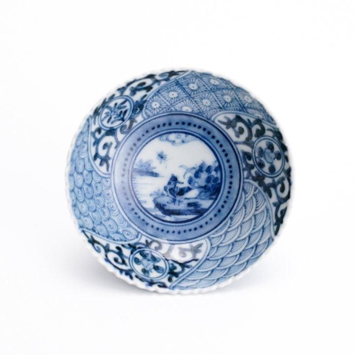 宮内庁御用窯】平盃 祥瑞手花鳥文 / 山本長左 | 九谷焼の販売専門店 陶