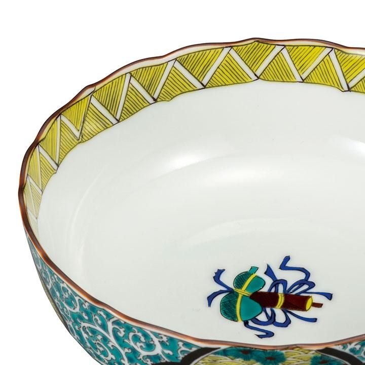 5.8号鉢 おしどり/鳳凰図