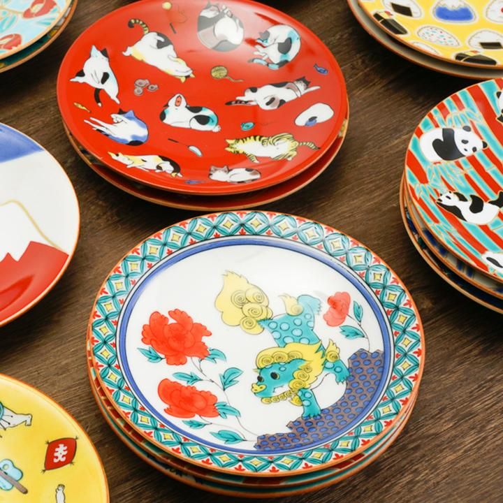 全15種 縁起小皿コレクション 吉祥シリーズ2/青郊窯