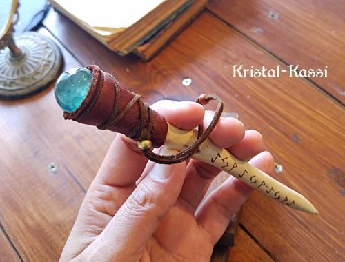 フローライト イチイの木の杖 - Kristal-Kassi