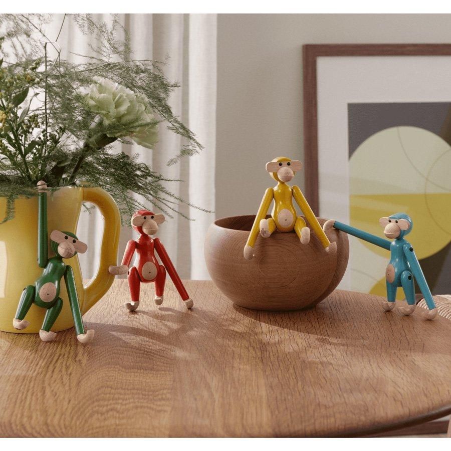 モンキー ミニ ヴィンテージブルー | Kay Bojesen - 北欧雑貨の