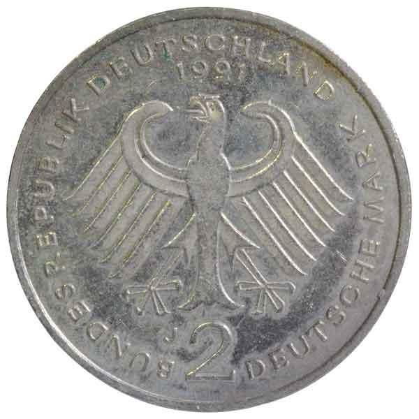 ドイツ連邦共和国マルク40周年記念2マルク硬貨|ドイツ|コレクターズ