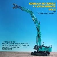 KOBELCO SK1300DLC + ATTACHMENTS VOL.2 - KENKRAFT