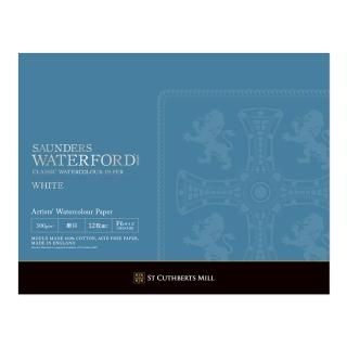 ウォーターフォード水彩紙 ホワイト ブロック 300g 細目 EHBH-F4