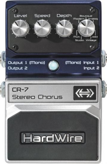 DigiTech HardWire Series CR-7 Stereo Chorus - エフェクター専門店