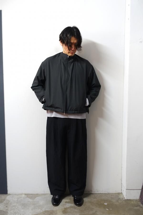 URU(ウル)/ZIP UP BLOUSON/CHARCOAL 通販 取り扱い-CONCRETE RIVER