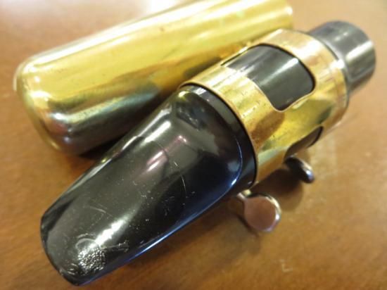 委託品メイヤー アルトサックスマウスピース 5MM 80年代 リガチャー