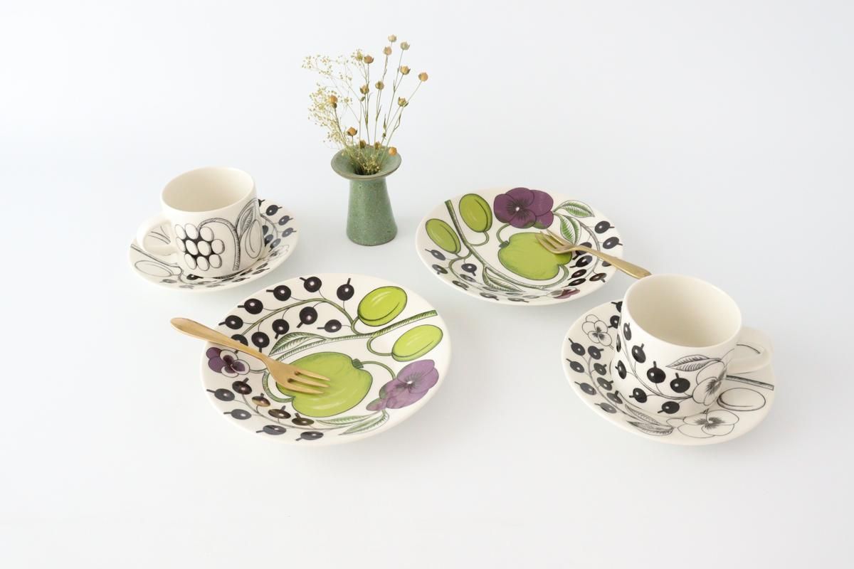 アラビア｜パラティッシ｜プレート｜16.5cm｜パープル｜磁器｜ARABIA