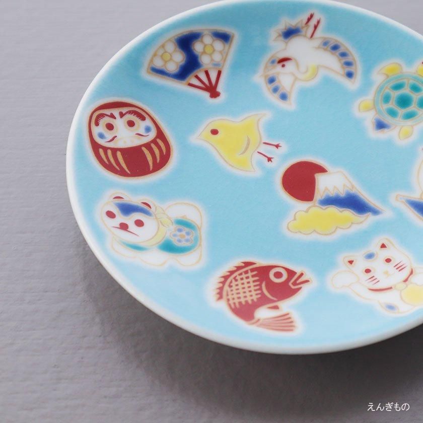 青郊窯 九谷焼 縁起豆皿 の通販。- AIDA ONLINE STORE 毎日を