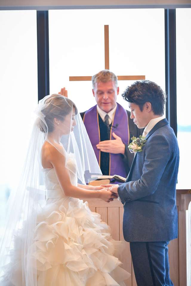 オーシャンビューでマリンテイストな大人結婚式♪ゲストと創り上げた