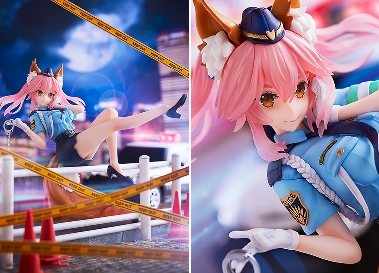Fate/EXTELLA LINK』玉藻の前が“FOX婦警服”姿でフィギュア化