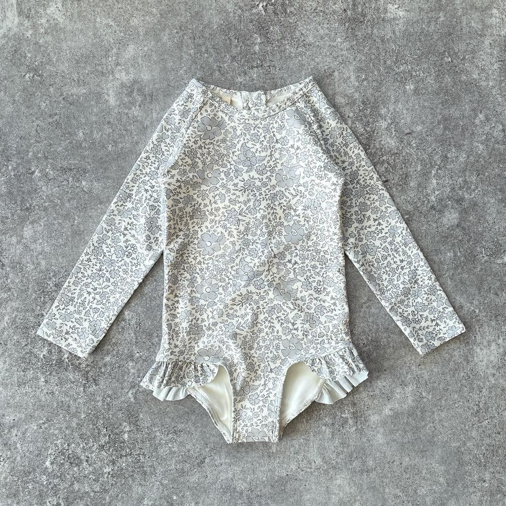 Quincy Mae OLIVIA RASHGUARD ONE-PIECE BLUEBLOSSOM クインシー メイ
