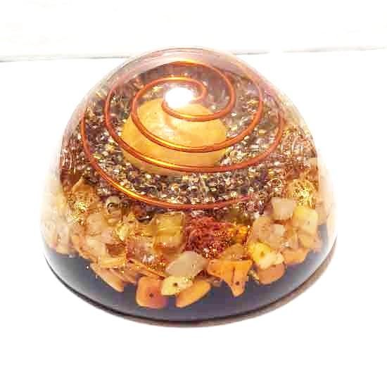 ゴールド・エッグ オルゴナイトドーム - - オルゴナイト専門店｜LOVE