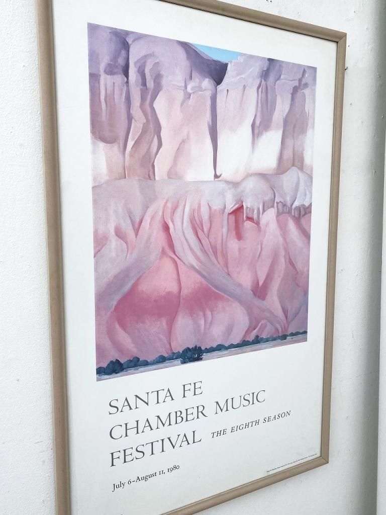 1980's ヴィンテージ Georgia O'Keeffe ”Santa Fe Chamber Music
