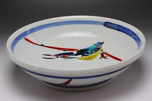 武腰 潤 「川蝉の和皿」九谷焼 - レトロ ＆アート空間 「 古美術倶楽部