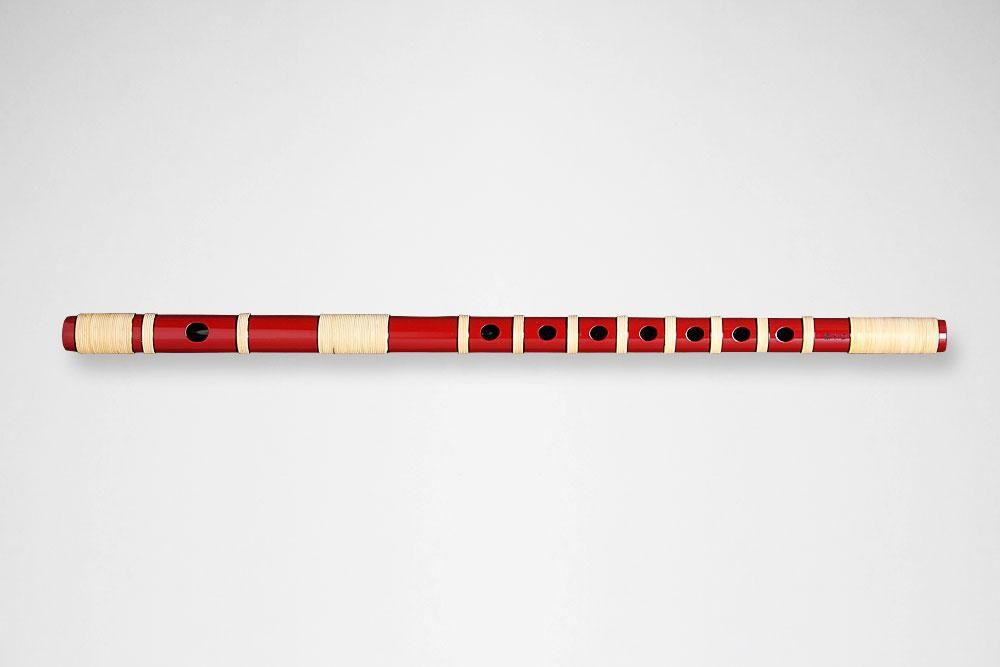 獅子田 竹峰 本漆塗 本重 本朱 - 獅子田流 篠笛「大塚竹管楽器」