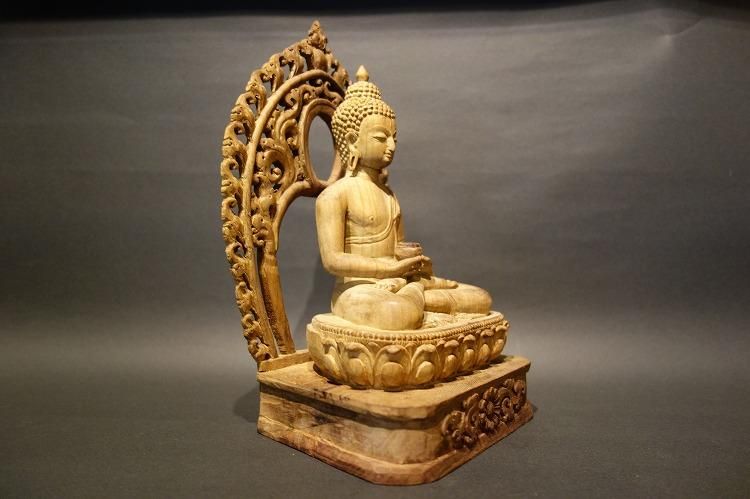 阿弥陀如来 木彫り 仏像｜仏像通販・販売なら多羅堂