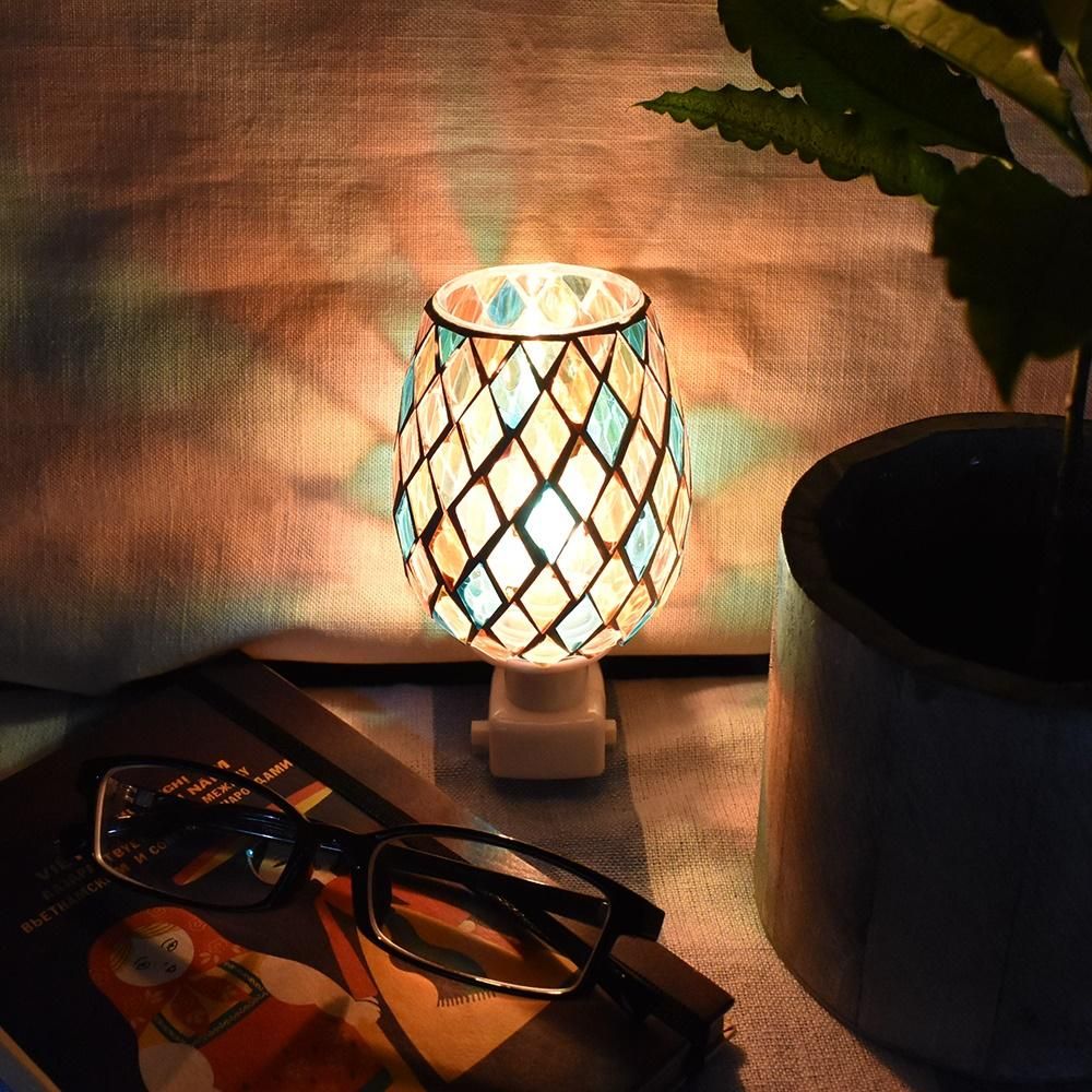 モザイクランプ｜ガラス｜ダイヤモンド｜フォーカートグラスワークス