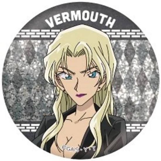 ベルモット】名探偵コナン トレーディングメタリック缶バッジC