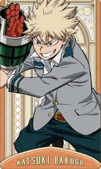 爆豪勝己(C)】僕のヒーローアカデミア アートカードコレクション