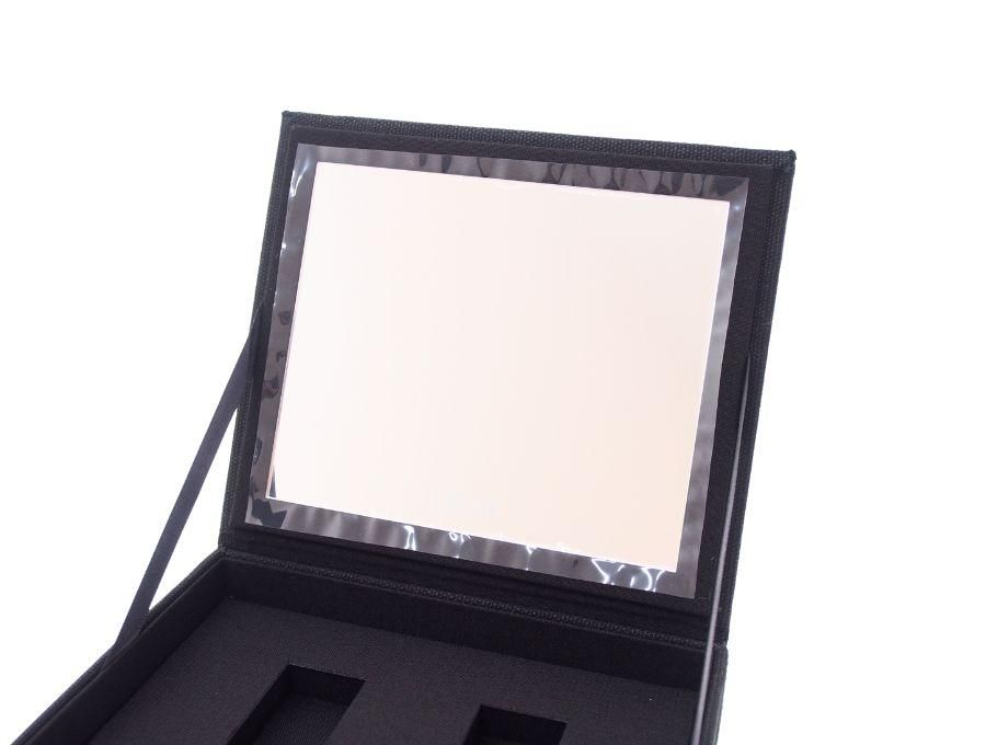 クリスチャンディオール ノベルティ 鏡付きハードケース カナージュ