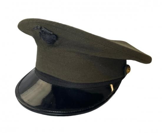 制帽] 米軍 US MC海兵隊 ドレスキャップ 通常勤務用 下士官 制帽