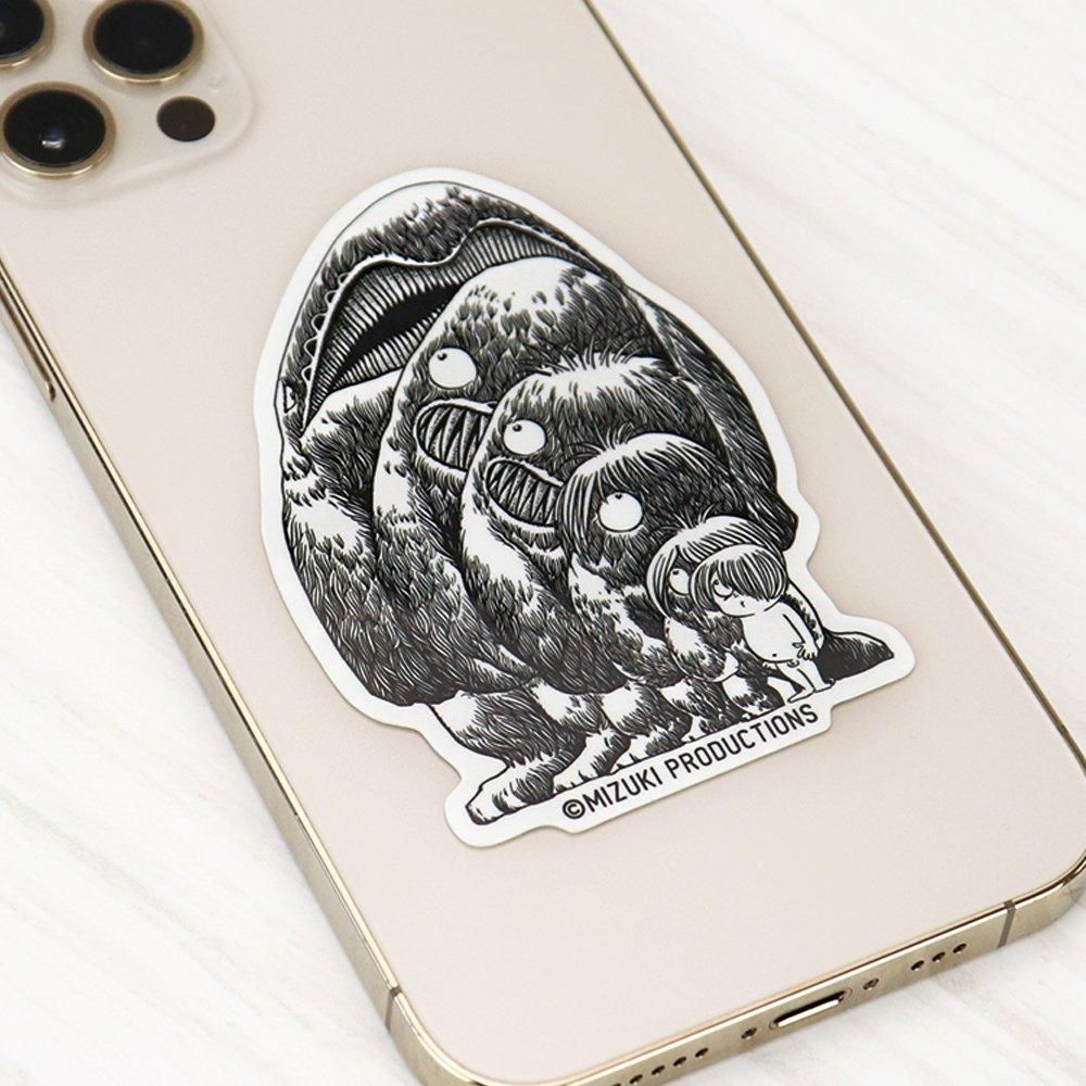 水木しげるコレクション ステッカー 鬼太郎めがね - youkai-honpo