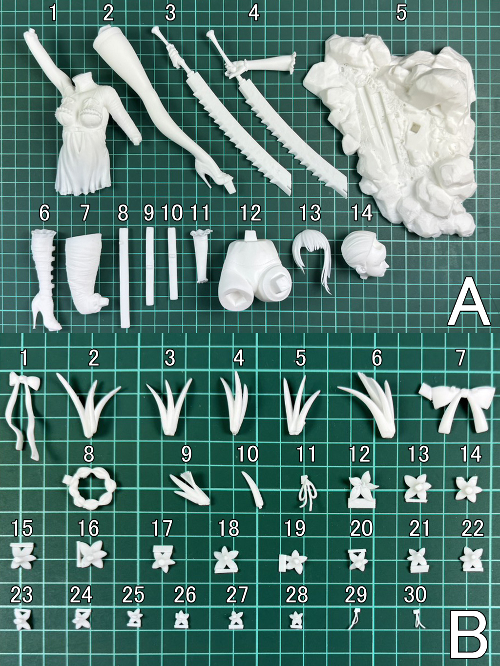 予約)(W_5437)1/7 カイネ ニーア レプリカント (未組立 ガレージキット)