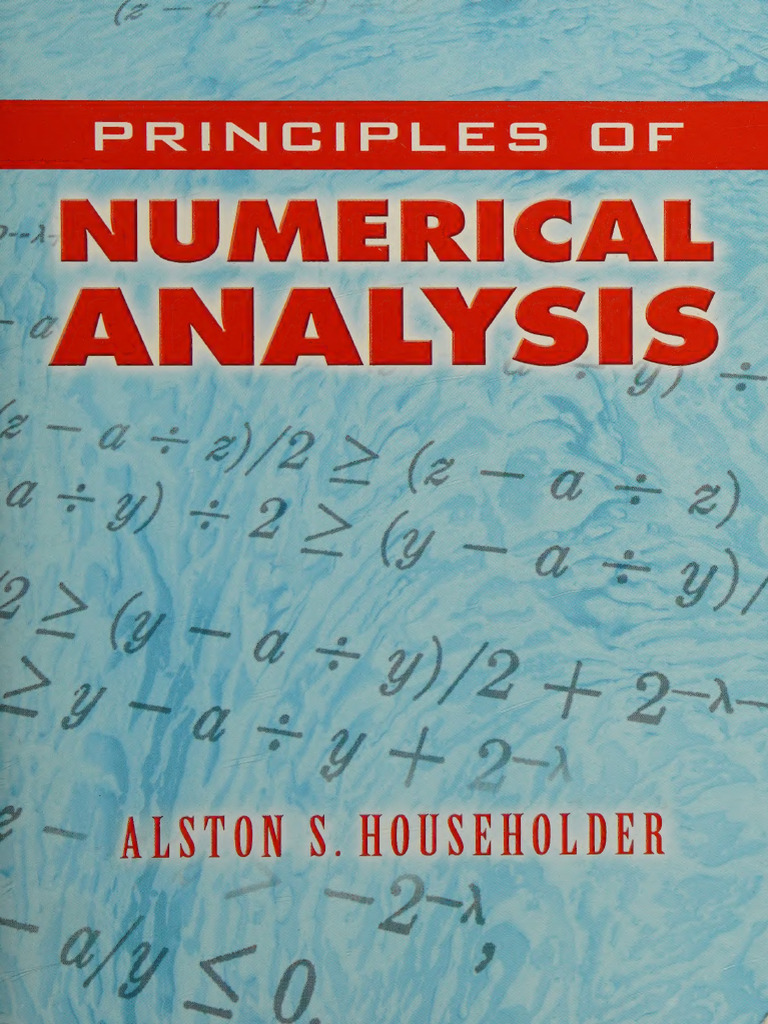 Principles of Numerical Analysis | PDF | Function (Mathematics