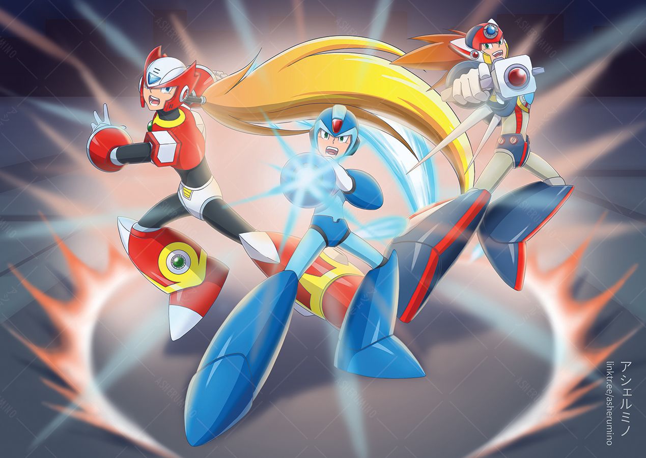 エックス、ゼロ、アクセル