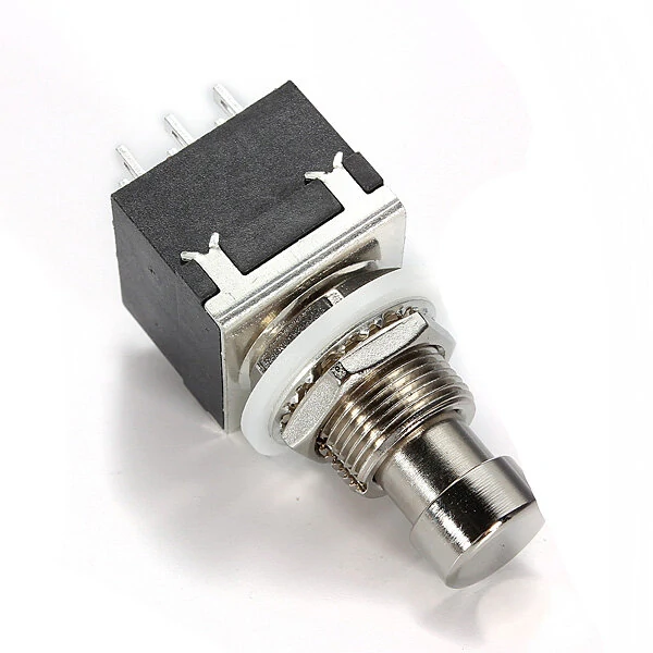 3PDT 9ピンギターエフェクトペダルフットスイッチスタンプボックス