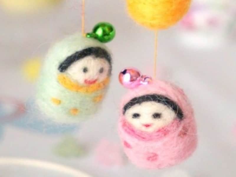 羊毛フェルトで作る小さなお雛様 [工作・自由研究] All About