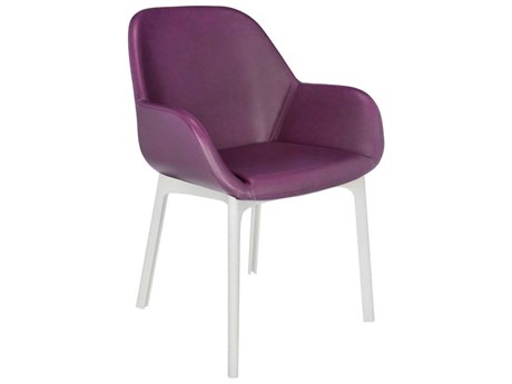 Kartell Lizz Mat Red Side Dining Chair (Sold in 2) | KAR486950