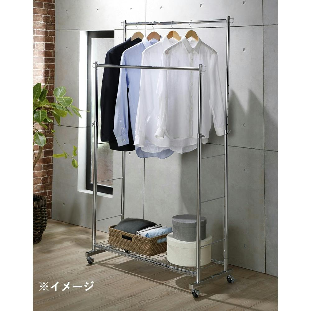 パイプハンガープロ ダブル N57 | ハンガーラック・ポールハンガー