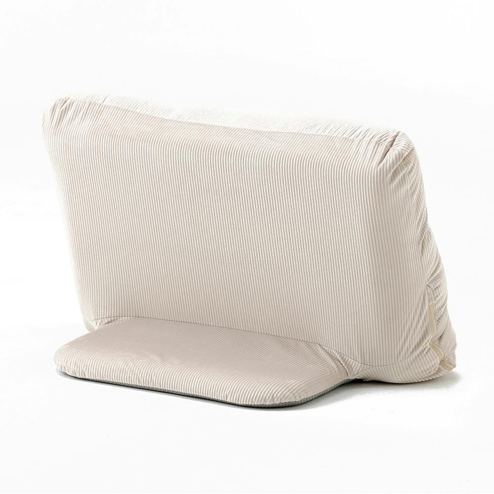 枕にもなる背もたれイス Lepoco アイボリー(販売終了) | 座椅子・座椅