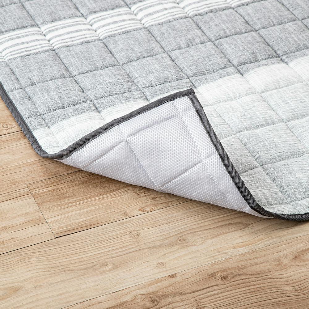 キルトラグ アイン グレー 190×240cm (販売終了) | ラグ・カーペット