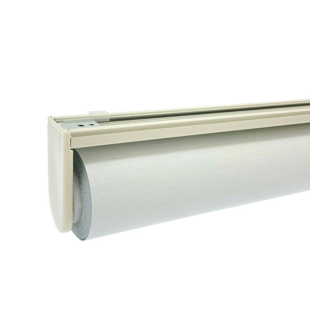 淡い色の遮光プルコード式ロールスクリーン ターコイズブルー 90×220cm