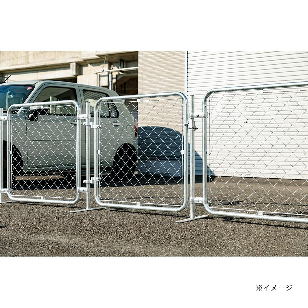 アメリカンフェンス 90×90cm ドブメッキ シルバー | 鋼材 通販